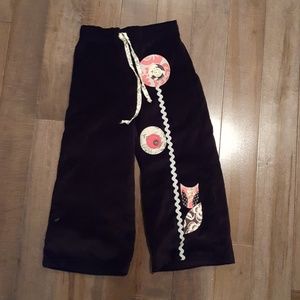 Moxie and Mabel Girls Velvet Pants 3T